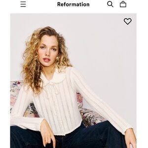 Reformation Cashmere Sweater - Medium - NWT